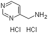 structure of CAS# 618446-08-5, 4-Pyrimidinemethanamine hydrochloride