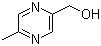 structure of CAS# 61892-95-3, 5-Methyl-2-pyrazinemethanol