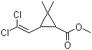 structure of CAS# 61898-95-1, Methyl 3-(2,2-dichlorovinyl)-2,2-dimethylcyclopropanecarboxylate