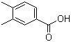 3,4-Dimethylbenzoic acid molecular structure (CAS 619-04-5)