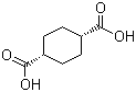 structure of CAS# 619-82-9, 反式-1,4-环己二羧酸