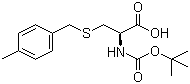 structure of CAS# 61925-77-7, Boc-S-(4-methylbenzyl)-L-cysteine