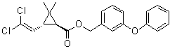反式-扑灭司林分子结构 (CAS 61949-77-7)