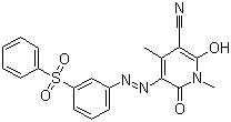 Disperse Yellow 114 molecular structure (CAS 61968-66-9)