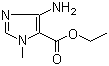 structure of CAS# 61982-18-1, Ethyl 4-amino-1-methyl-1H-imidazole-5-carboxylate