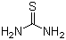 硫脲分子结构 (CAS 62-56-6)