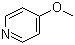 4-甲氧基吡啶分子结构 (CAS 620-08-6)
