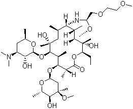 structure of CAS# 62013-04-1, Dirithromycin