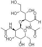 CAS 登录号：62026-07-7, 2-(乙酰氨基)-3-O-[2-(乙酰氨基)-2-脱氧-alpha-D-吡喃半乳糖基]-2-脱氧-D-半乳糖