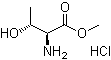 structure of CAS# 62076-66-8, Threonine methyl ester hydrochloride