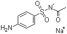 N-(4-氨基苯磺酰)乙酰胺钠盐分子结构 (CAS 6209-17-2)