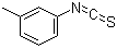 structure of CAS# 621-30-7, 3-Methylphenyl isothiocyanate