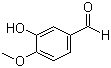 structure of CAS# 621-59-0, Isovanillin