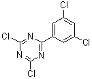 CAS 登录号：62144-20-1, 4,6-二氯-2-(3,5-二氯苯基)-1,3,5-三嗪