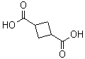 structure of CAS# 62184-63-8, 1,3-Cyclobutanedicarboxylic acid