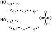 大麦芽碱硫酸盐分子结构 (CAS 622-64-0)