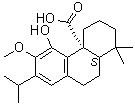 12-O-甲基鼠尾草酸分子结构 (CAS 62201-71-2)