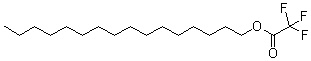 Hexadecyl trifluoroacetate molecular structure (CAS 6222-03-3)
