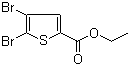 Ethyl 4,5-dibromo-2-thiophenecarboxylate molecular structure (CAS 62224-25-3)