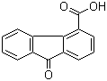 structure of CAS# 6223-83-2, 9-Fluorenone-4-carboxylic acid