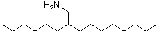 structure of CAS# 62281-05-4, 2-Hexyldecan-1-amine