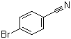 4-溴苯腈分子结构 (CAS 623-00-7)
