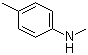 structure of CAS# 623-08-5, 4-Methyl-N-methylaniline