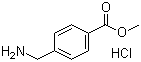 Methyl 4-(aminomethyl)benzoate hydrochloride molecular structure (CAS 6232-11-7)