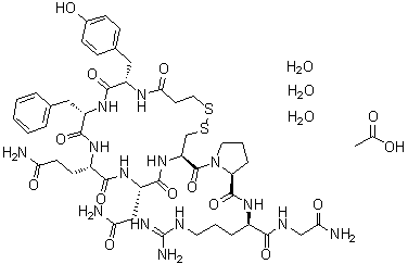 CAS # 62357-86-2, Desmopressin acetate trihydrate