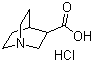 structure of CAS# 6238-34-2, Quinuclidine-3-carboxylic acid hydrochloride