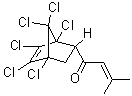 CAS 登录号：62454-34-6, 内型-1-(1,4,5,6,7,7-六氯双环[2.2.1]庚-5-烯-2-基)-3-甲基-2-丁烯-1-酮
