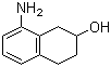 structure of CAS# 624729-66-4, 8-氨基-1,2,3,4-四氢-2-萘酚