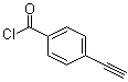 4-Ethynylbenzoyl chloride molecular structure (CAS 62480-31-3)