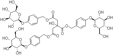 structure of CAS# 62499-28-9, Parishin