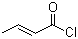 (E)-2-Butenoyl chloride molecular structure (CAS 625-35-4)