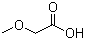 structure of CAS# 625-45-6, Methoxyacetic acid