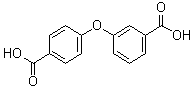 CAS 登录号：62507-84-0, 3-(4-羧基苯氧基)苯甲酸