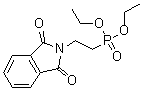 [2-(1,3-Dihydro-1,3-dioxo-2H-isoindol-2-yl)ethyl]phosphonic acid diethyl ester molecular structure (CAS 62514-90-3)