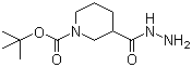 structure of CAS# 625470-88-4, 1-Boc-piperidine-3-carboxylhydrazide