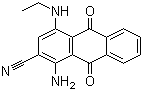 CAS # 62570-50-7, Disperse Blue 359, 1-Amino-4-(ethylamino)-9,10-dihydro-9,10-dioxoanthracene-2-carbonitrile