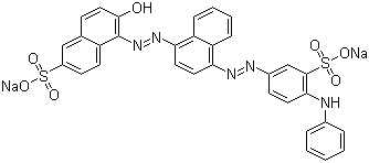 酸性黑 26分子结构 (CAS 6262-07-3)