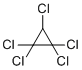 structure of CAS# 6262-51-7, Pentachlorocyclopropane