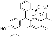 structure of CAS# 62625-21-2, Sodium Thymol Blue