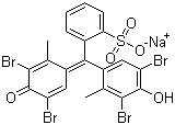 structure of CAS# 62625-32-5, 溴甲酚绿钠