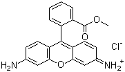 structure of CAS# 62669-70-9, Rhodamine 123