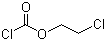 structure of CAS# 627-11-2, 2-Chloroethyl chloroformate