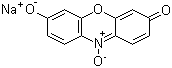 Resazurin sodium salt molecular structure (CAS 62758-13-8)