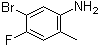 structure of CAS# 627871-16-3, 5-Bromo-4-fluoro-2-methylaniline
