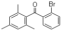 2'-溴-2,4,6-三甲基二苯甲酮分子结构 (CAS 6279-93-2)