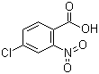 structure of CAS# 6280-88-2, 4-Chloro-2-nitrobenzoic acid